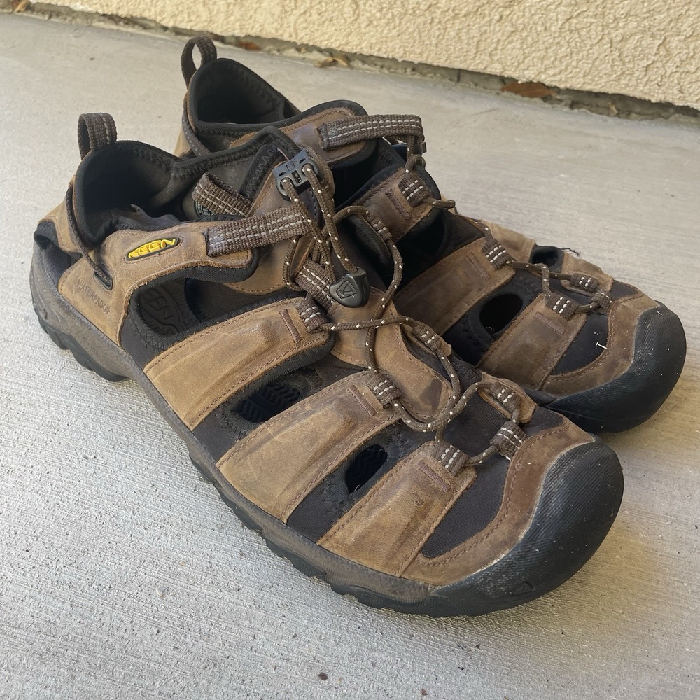 Keen Targhee III Sandals # 10022427 - Bison / Mulch Men's 12 Brown Waterproof